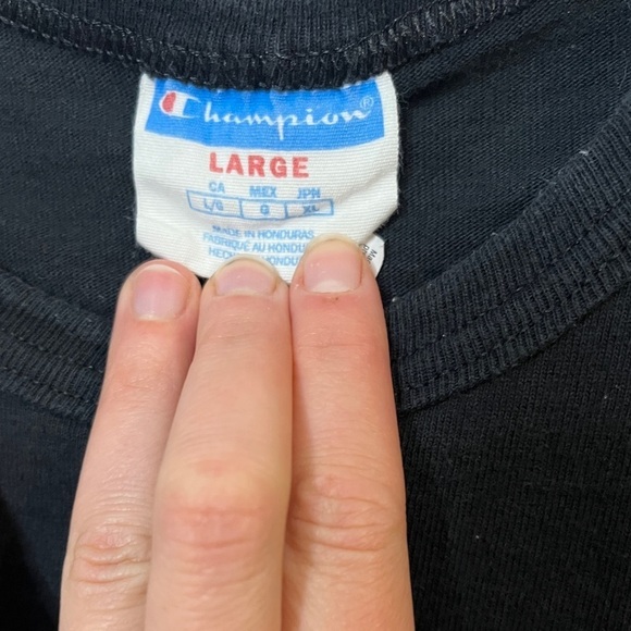 Champion Vintage Cotton Think Knit Tee - Picture 3 of 6